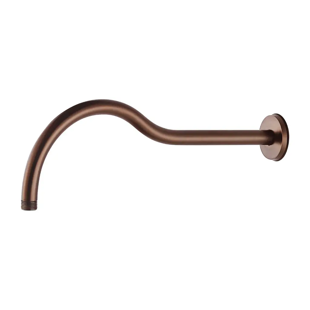 ARMANCE Wand-Brausearm, 40 cm Antikes Kupfer gebürstet (ORB) RA06ORB