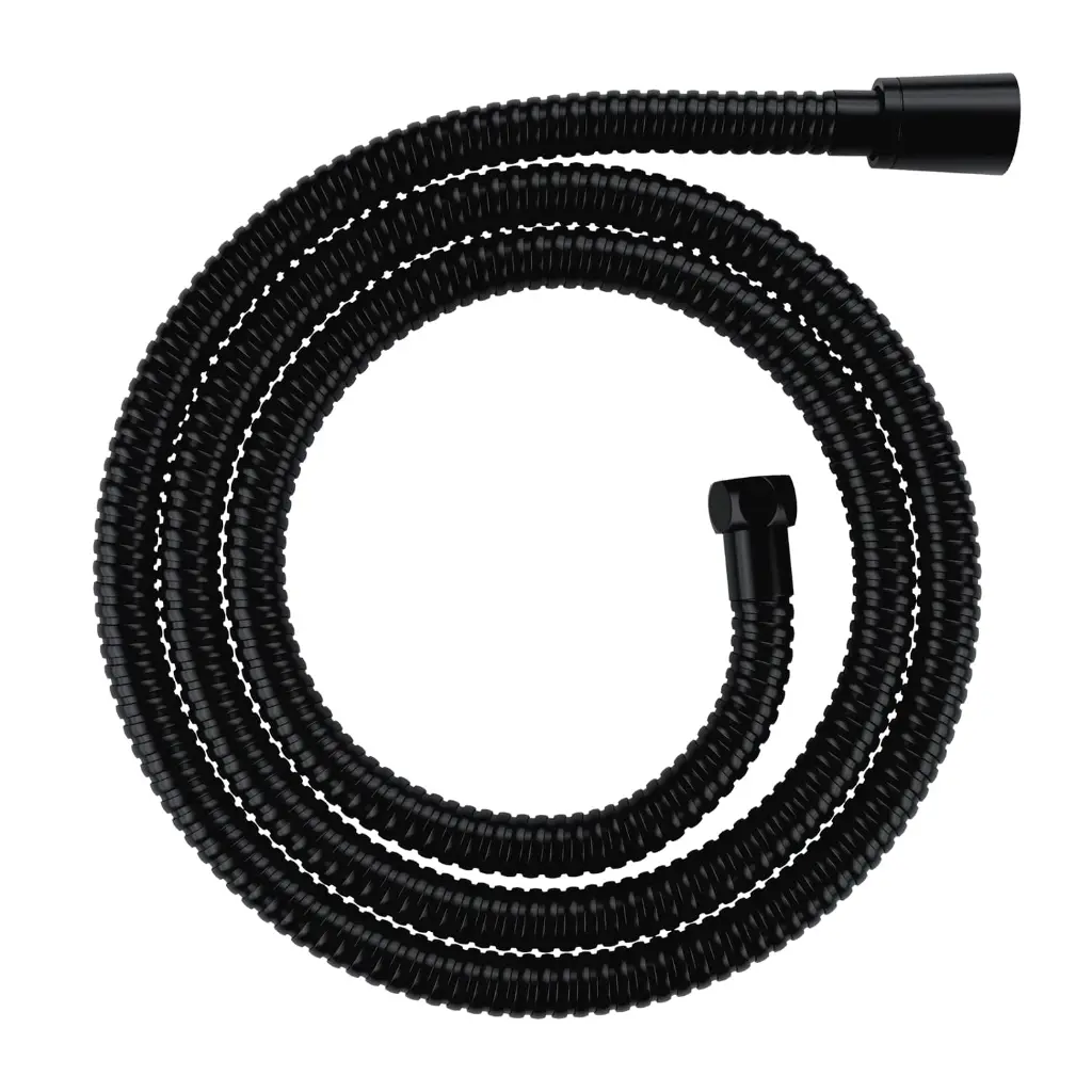 BRAUSESCHLAUCH Brauseschlauch, 150 cm Schwarz seidenmatt (BLH) 029BL