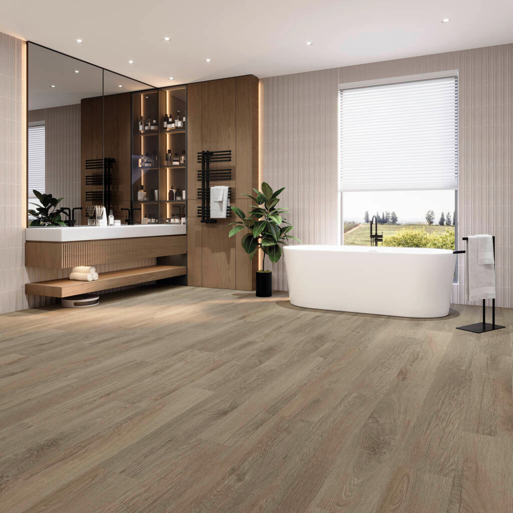 DESIGN 555 Evolut 915 Stone Oak Click Vinyl 6,0mm/NS 0,55  125,1 cm x 18,9 cm