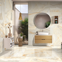 80x80cm Onyx Gold Hochglanz 9mm