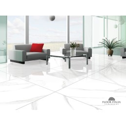 80x80cm Marmi Carrara Adige Hochglanz 9mm