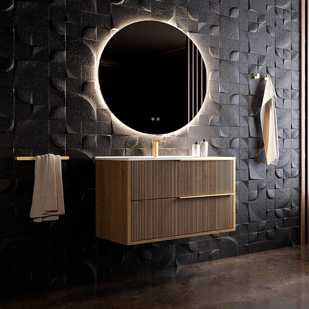 Möbelstück TREND 80 x 45 x 54 cm mattschwarzem Griff TD080.N
