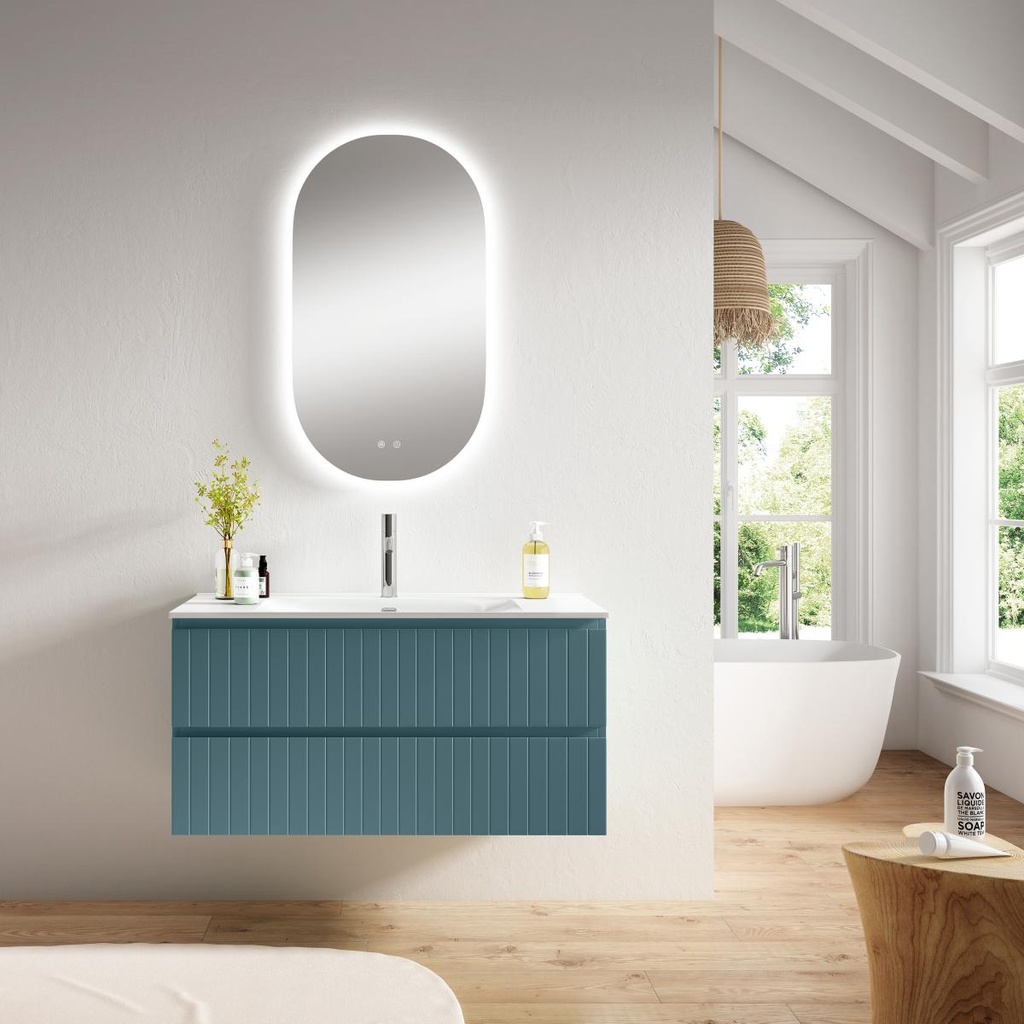 GLOW-Schrank 80 x 45 x 54 cm matt Kobaltblau CG080.Z