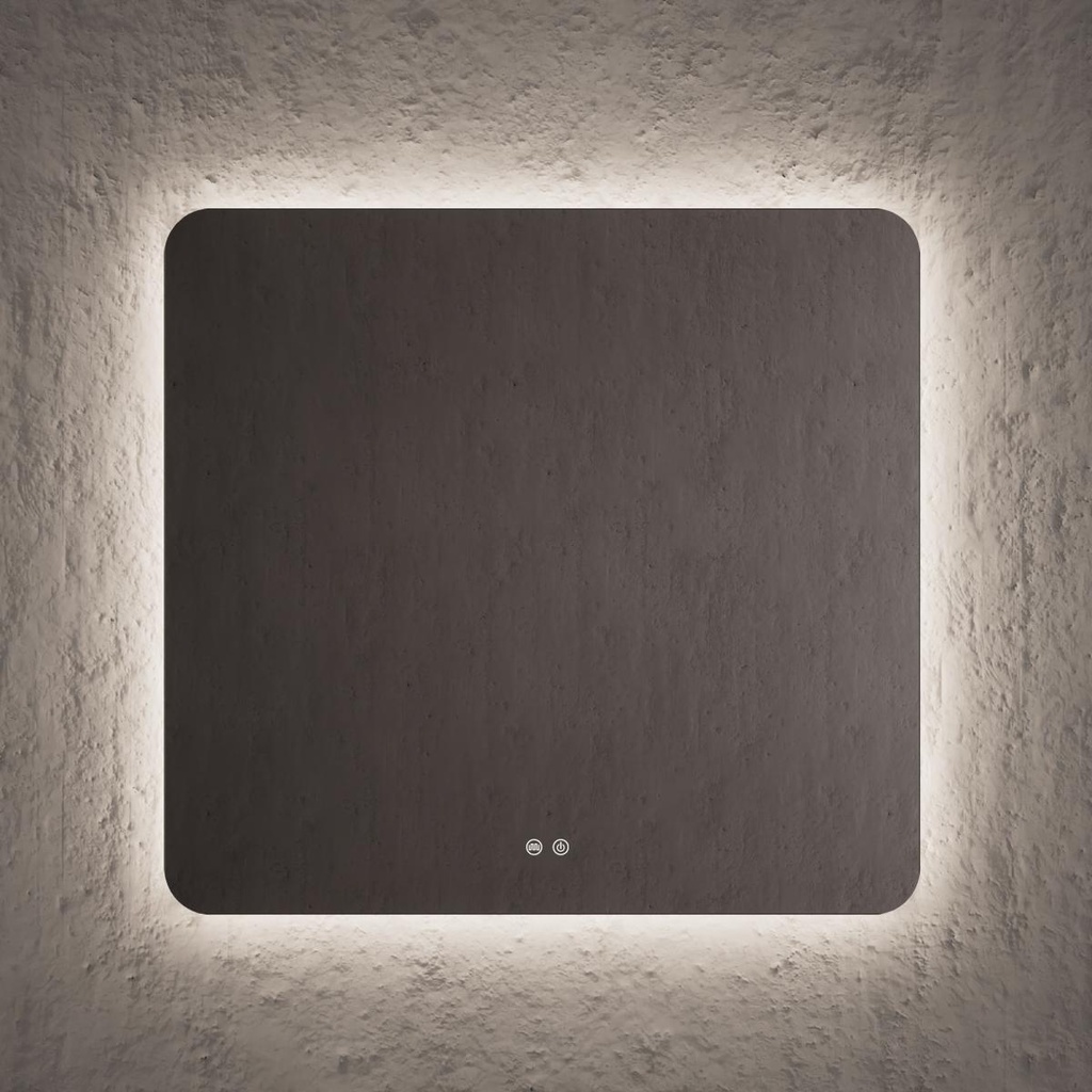 SUN-Spiegel mit LED-Hintergrundbeleuchtung. 60 x 80 cm SN.06080