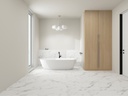 SPC Wandpaneel 45x90x0,45cm White Marble 