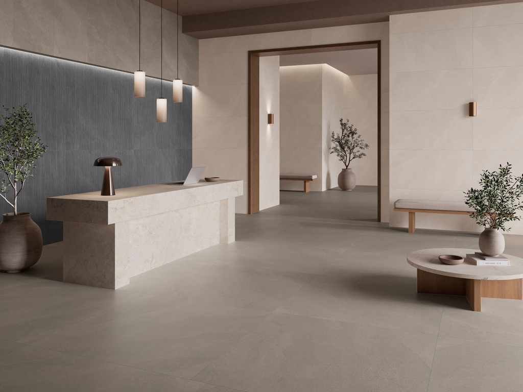 60x120cm Relief Calinastone Grey Matt 9mm