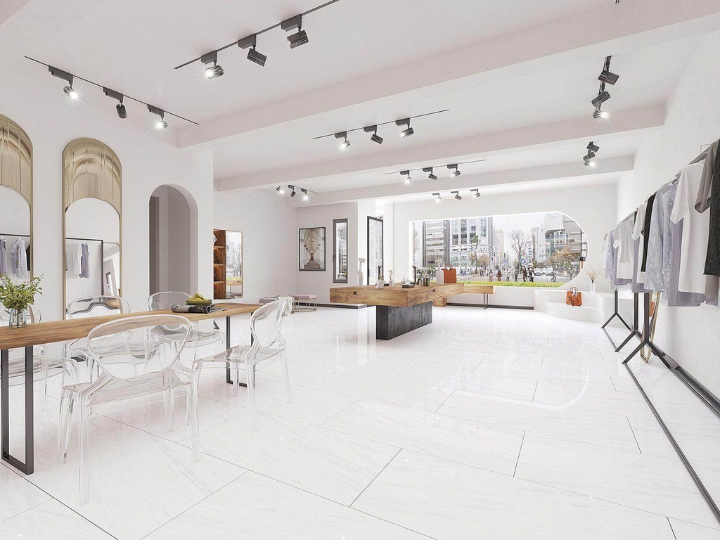  60x120cm Bianco Dolomiti 7mm