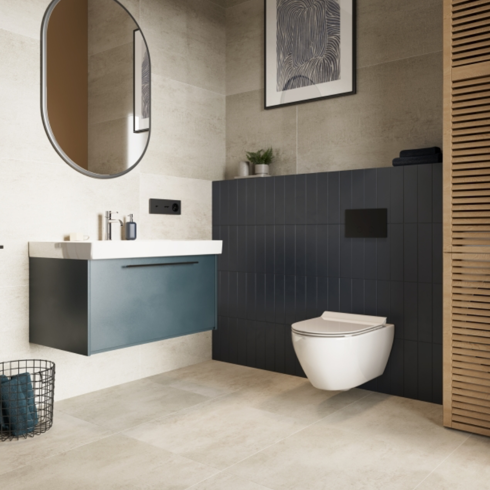 SPC Wand Paneel Conc. Beige Matt 60x120cm