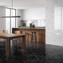 120x120cm Onyx Black  Hochglanz 9mm 