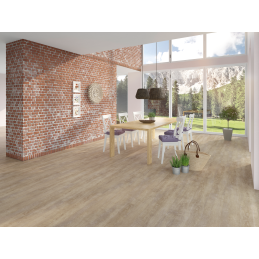 Design Vinyl Click  Vanilla Oak 17,81x124,46cm Rigid Board