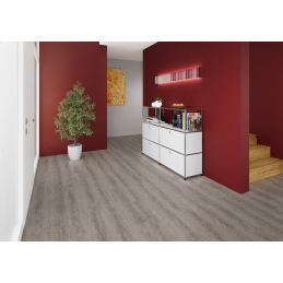 Design Vinyl Click  Old Gr.Oak 17,81x124,46cm Rigid Board