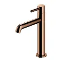 Y Waschtischarmatur, 23 cm (Kartusche 25 mm)Kupfer poliert (CP)