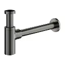 Siphon Dekorativer Waschtisch Siphon Graphit gebürstet (GR)