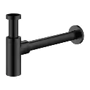 Siphon Dekorativer Waschtisch Siphon Schwarz matt (BLM)