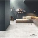 80x80cm Marmi Amani Bianco Hochglanz 9mm
